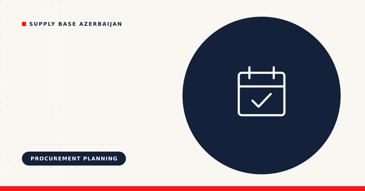 Building Your 2027 Procurement Plan: What to Do During Budget Season